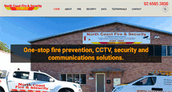 Desktop Screenshot of northcoastfire.com.au