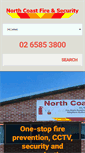 Mobile Screenshot of northcoastfire.com.au